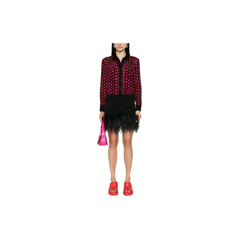 DVF Diane Von Furstenberg Louise Polka-dot Shirt-1