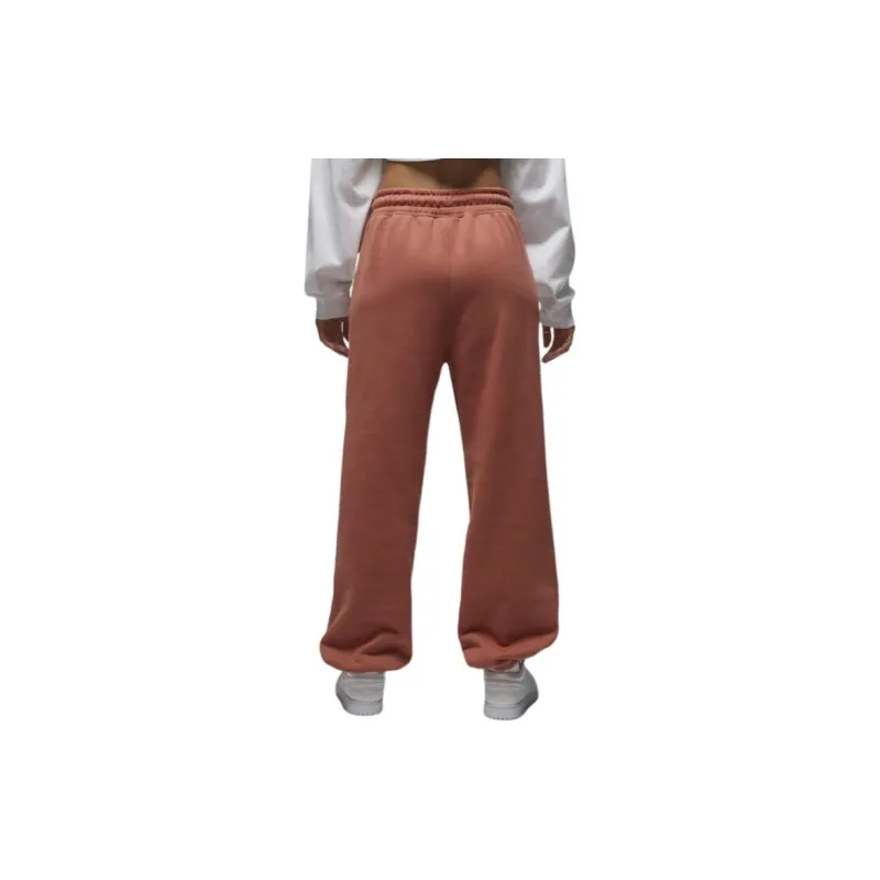 Jordan Flight Knitted Sweatpants Women's Orange-1