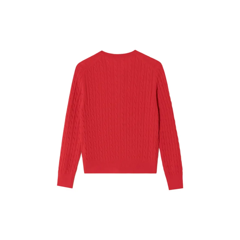 LACOSTE Sweaters Women's Red-1