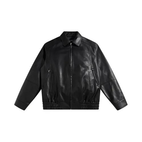 PEACEBIRD MEN Jackets Unisex Black First Batch