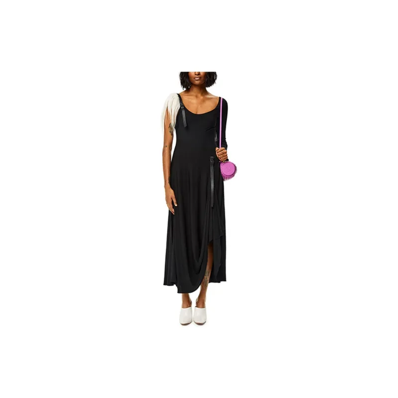 LOEWE Sleeveless Dresses Women's Black-1