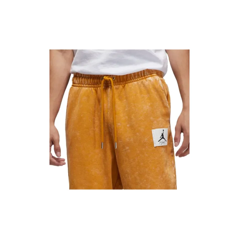 Jordan Flight Knitted Sports Pants Men's Orange-3