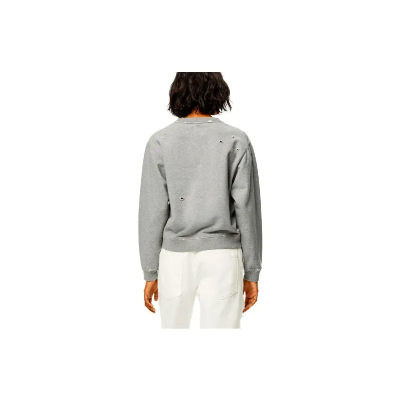 LOEWE Sweatshirt Women's Heather Gray-3