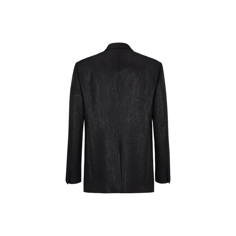 FENDI Collared Button Up Jacket-1