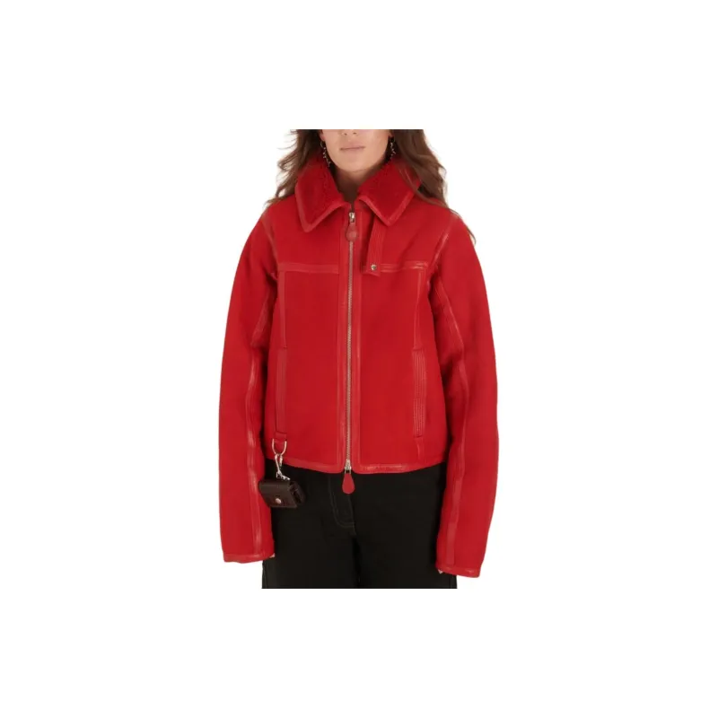 Saks Potts Jackets Coats Women's Red-1