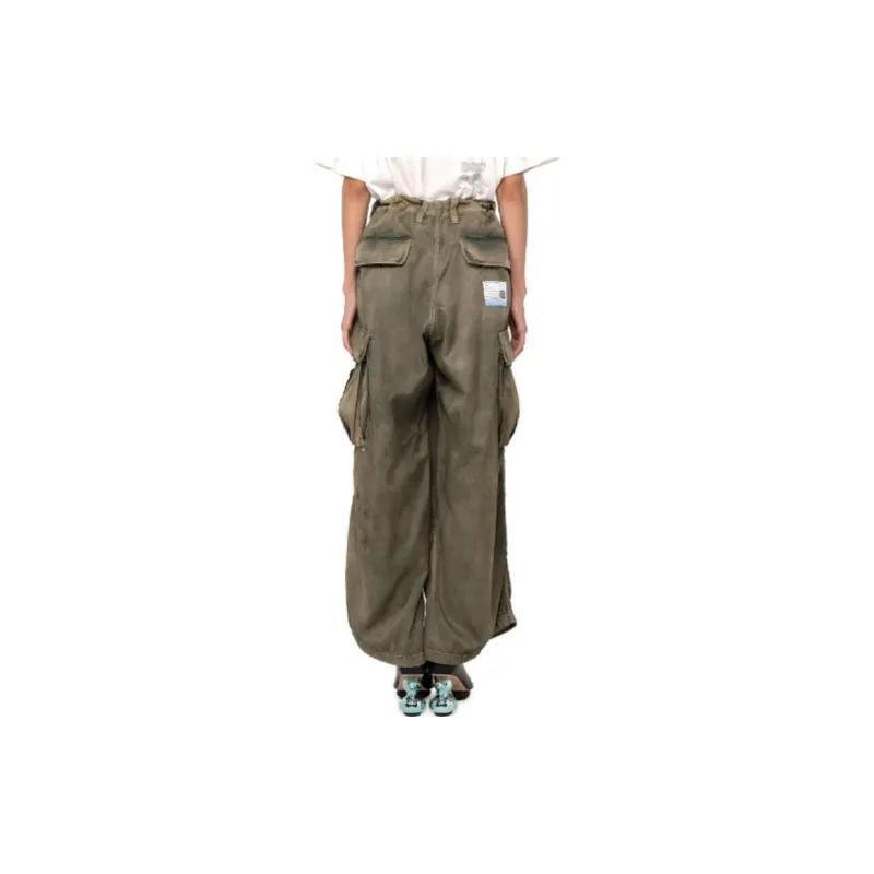 Maison Mihara Yasuhiro Cargo Pants Women's Khaki-4