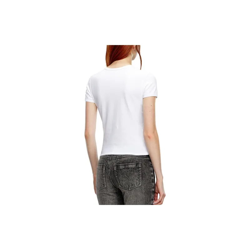 DIESEL Logo plaque T shirt-2