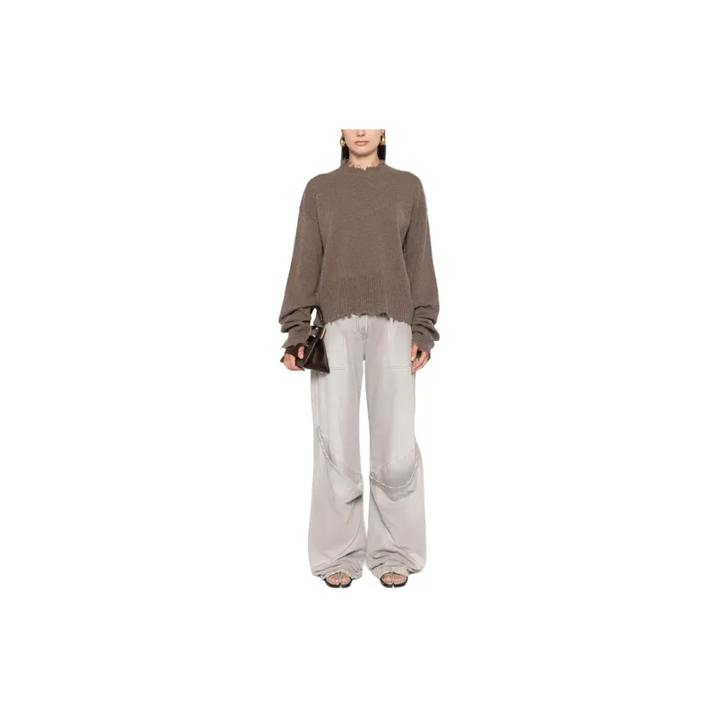 UMA WANG Raw Edge Drop Shoulder Jumper-1