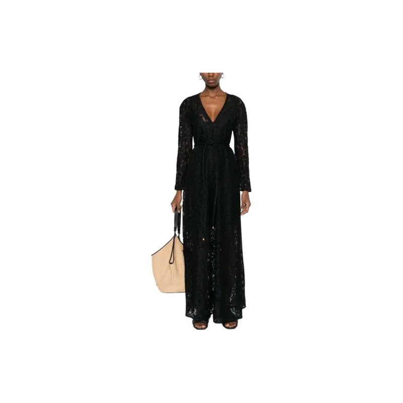 Zimmermann SS24 Long-Sleeved Dresses Women's Black-1