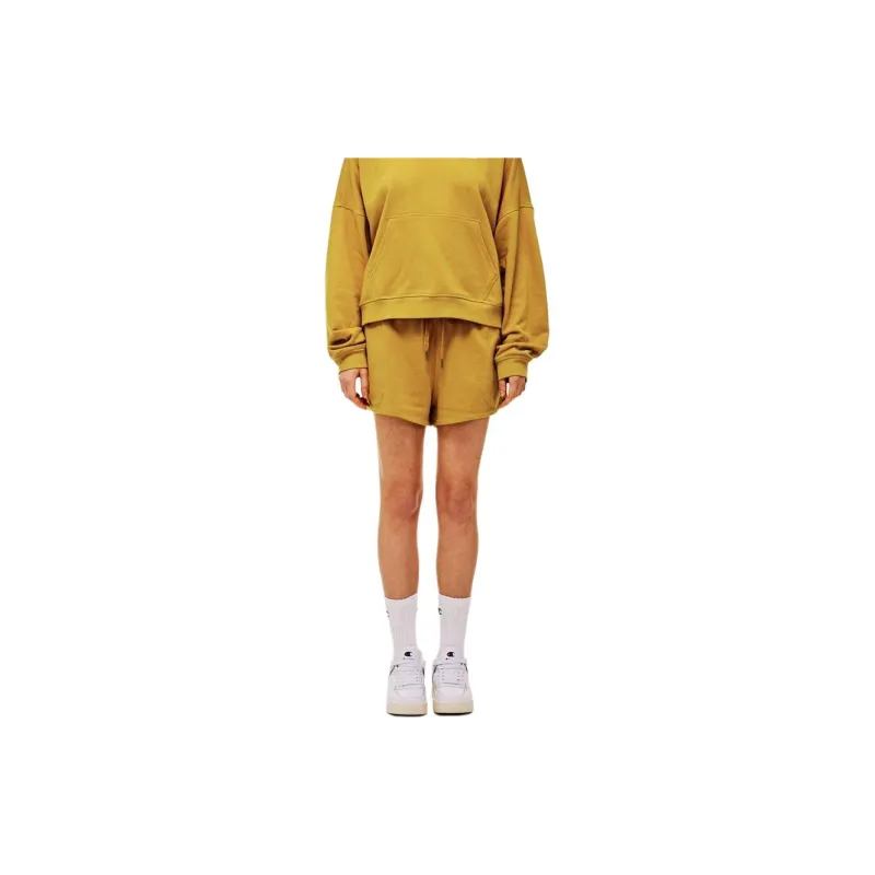 Champion Casual Shorts Women's Yellow-2