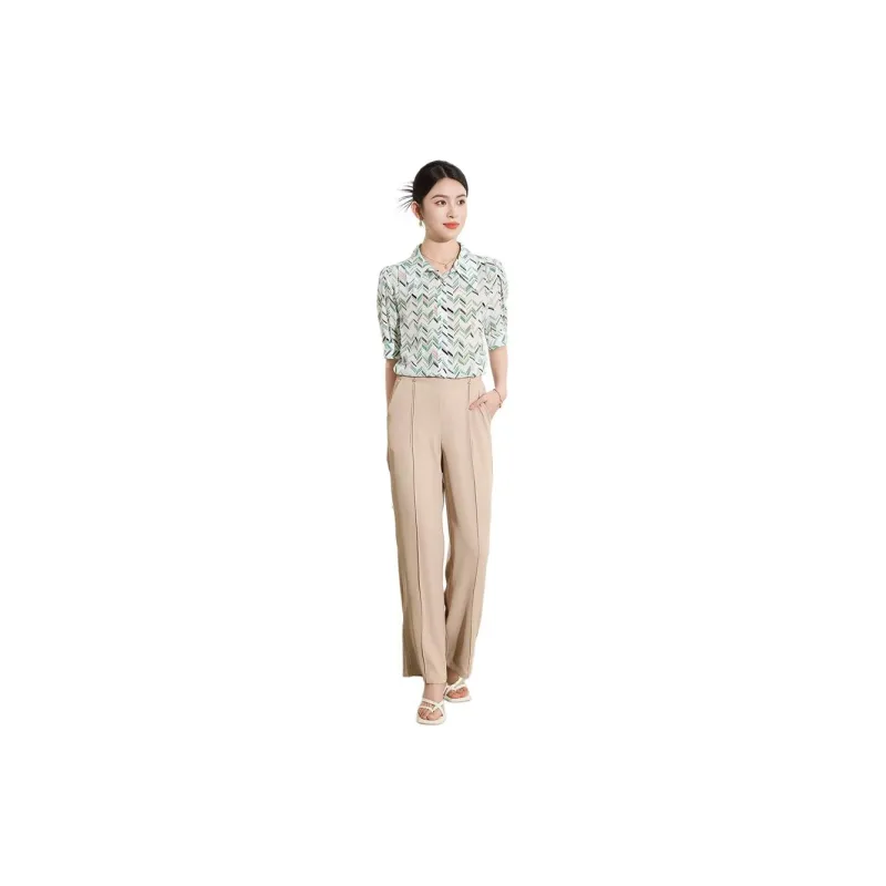 Yi Mengyuan Silk Shirt Women's Image Color-1