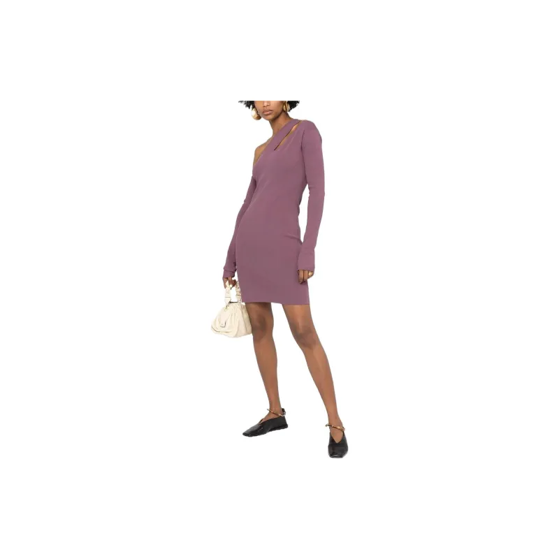NANUSHKA One shoulder Mini Dress-3