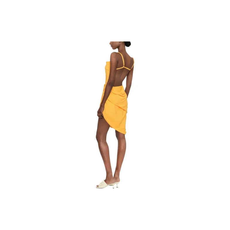 Jacquemus La Robe Saudade Dress 'Orange'-2