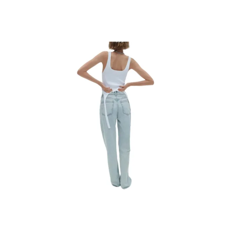 ZARA Jeans Women's Light Blue-4