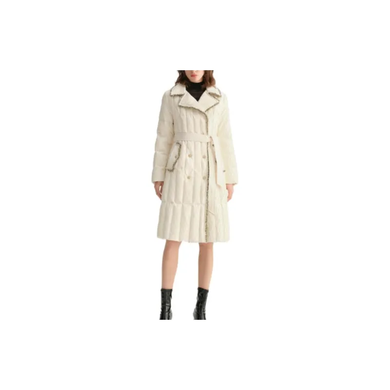 KARL LAGERFELD FW23 Down Jacket Women's Apricot-1