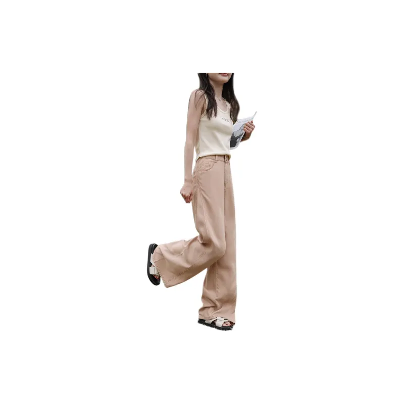 MT Jeans Women's Peach Pink-5