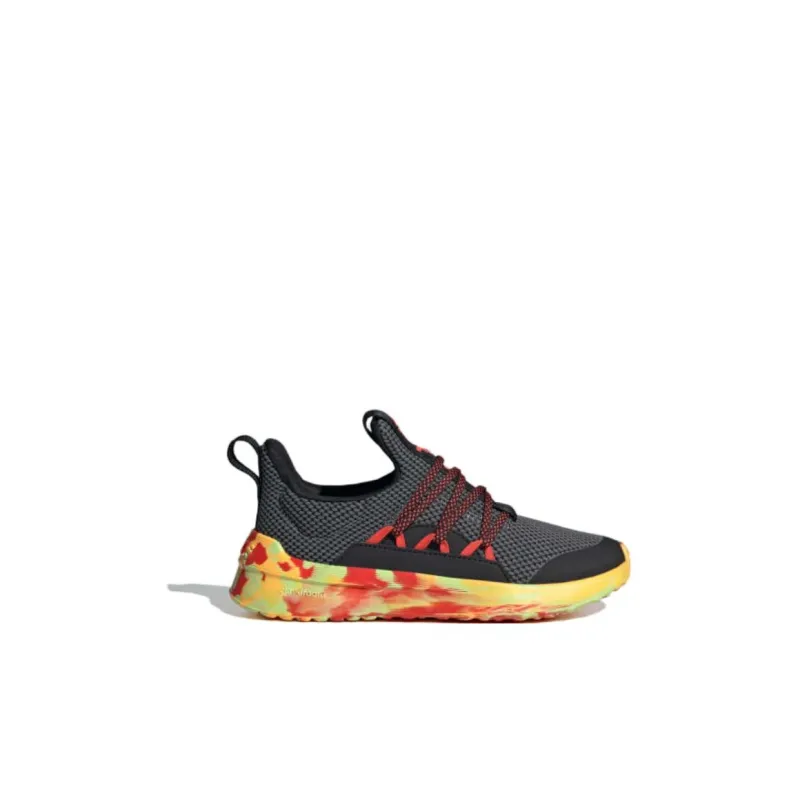 Adidas Lite Racer Adapt 5.0 Grey Core Black Bright Red GS-1