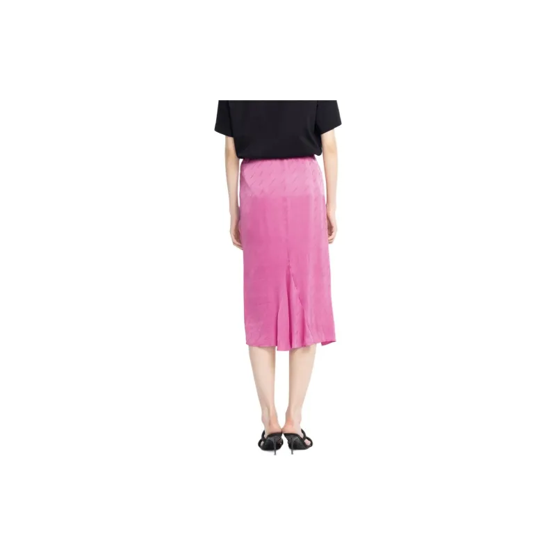 XG Casual Long Skirt Women's Rose Red-3