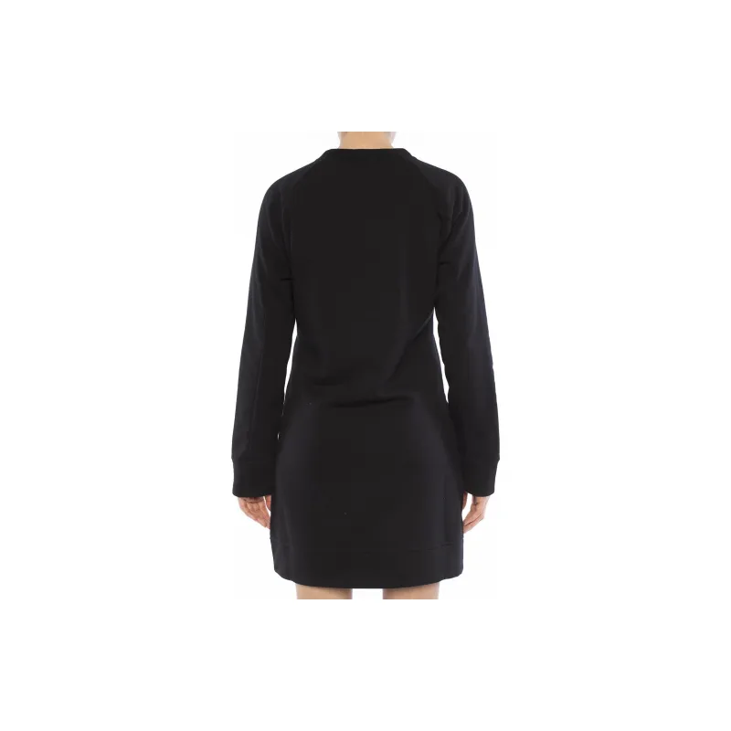 FENDI Long Sleeved Dresses Women's Black-3
