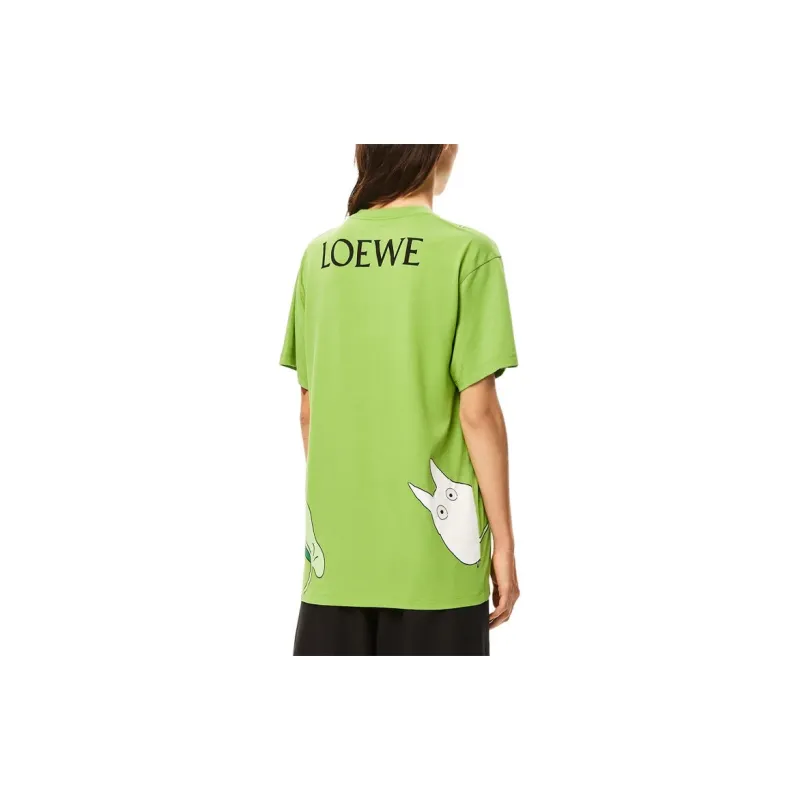 LOEWE x LONGMAO,LIANMINGKUAN T Shirt Women's Green-3