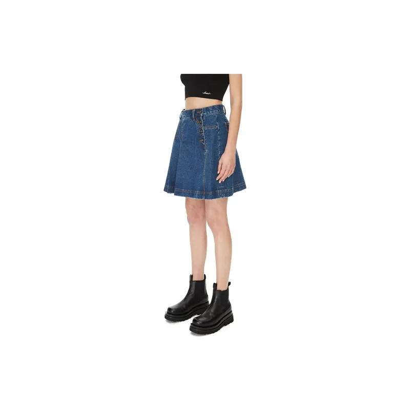 IMMI Denim Short Skirts Women's-8