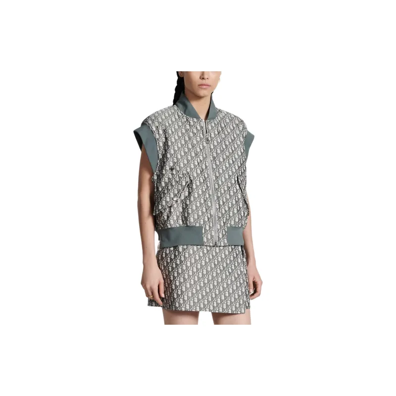 DIOR SS24 Jackets Coats Women's Gray-2