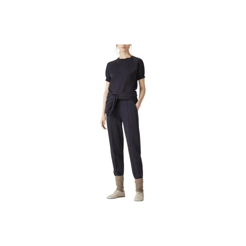 Loro Piana Casual Pants Women's Marine Blue-2