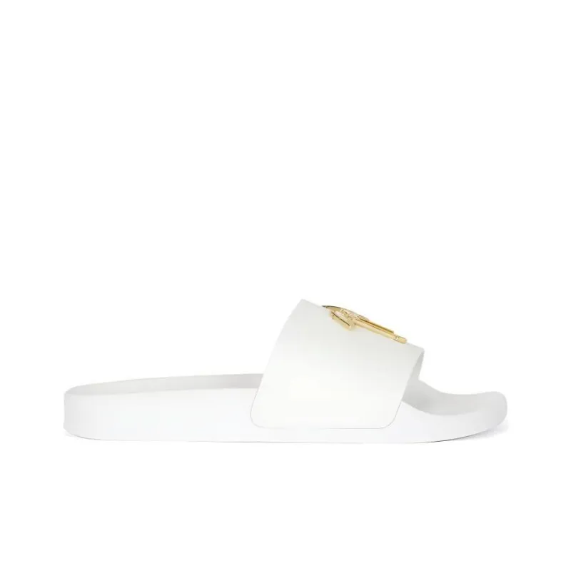 Giuseppe Zanotti Brett Logo Plaque Slides-1