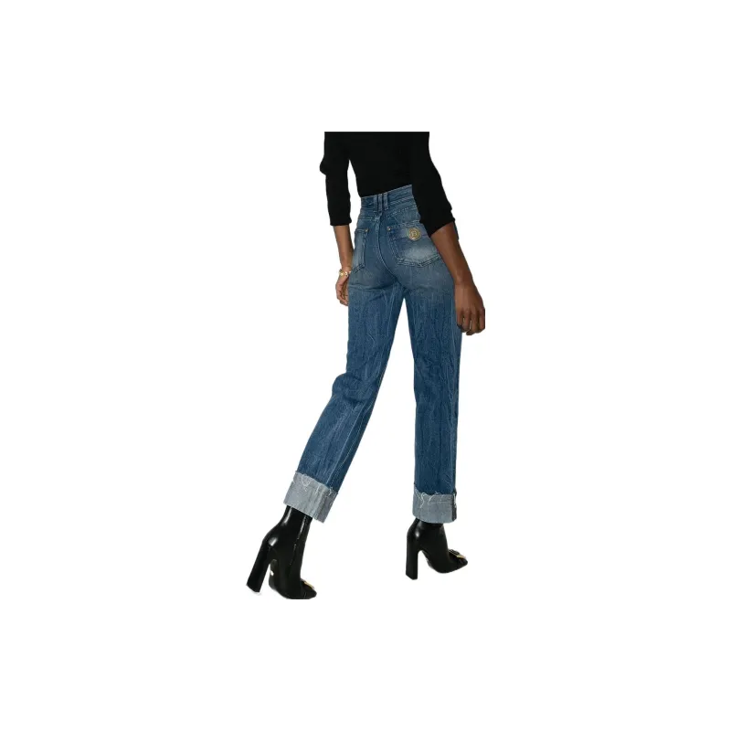 BALMAIN Jeans Women's Blue-2
