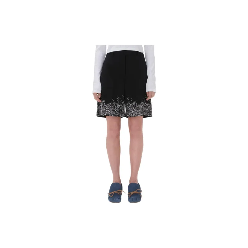 JW Anderson Crystal embellished Tailored Shorts-1