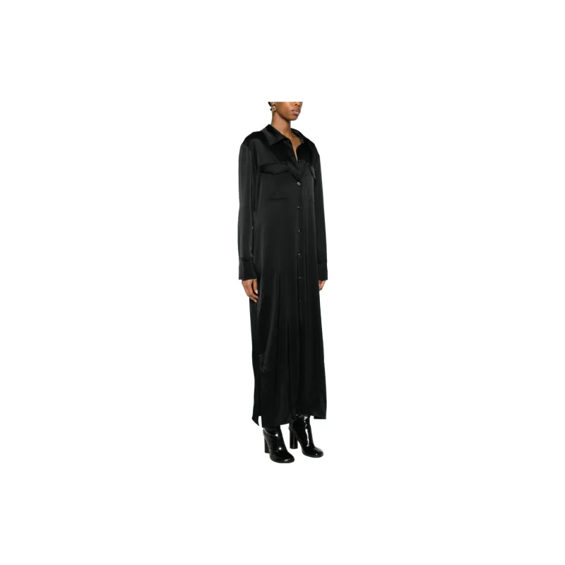 NANUSHKA Joann Satin Shirtdress-3