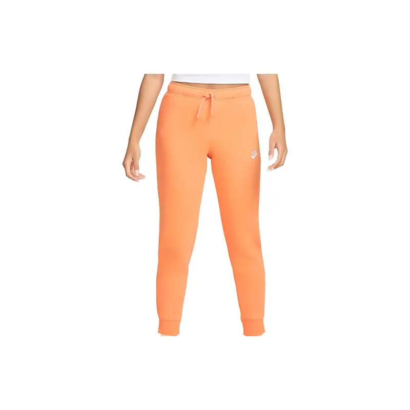 Nike Sportswear Women's Club Fleece Jogger Pants Orange Trance/Htr/White-2