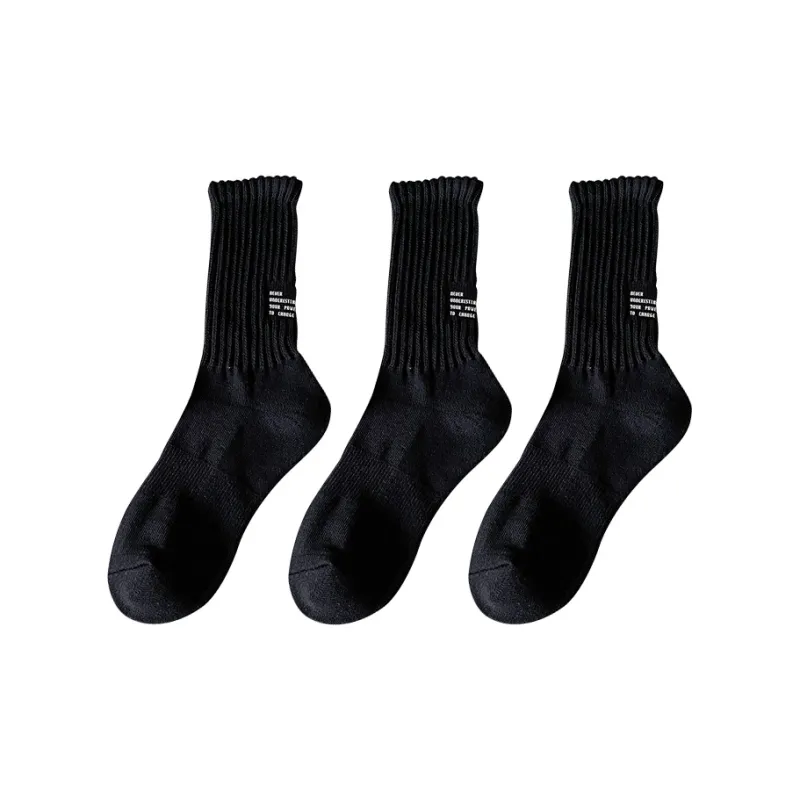 BKCXZICE Mid Calf Socks Unisex 3 Pack-4