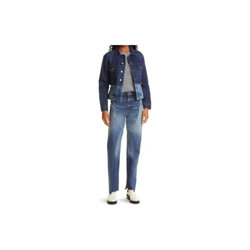 FRAME Denim Jackets Women's Blue-1