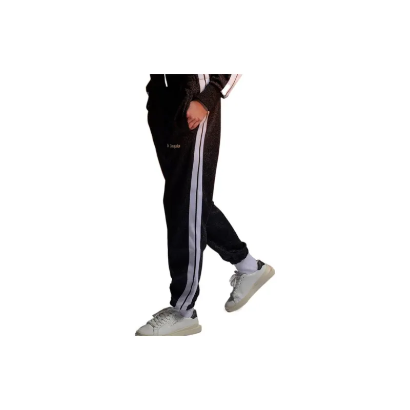 PALM ANGELS Knitted Sweatpants Women's Black-1