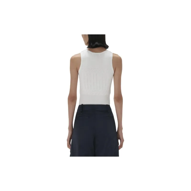 JW Anderson Pointelle Tank Top-2