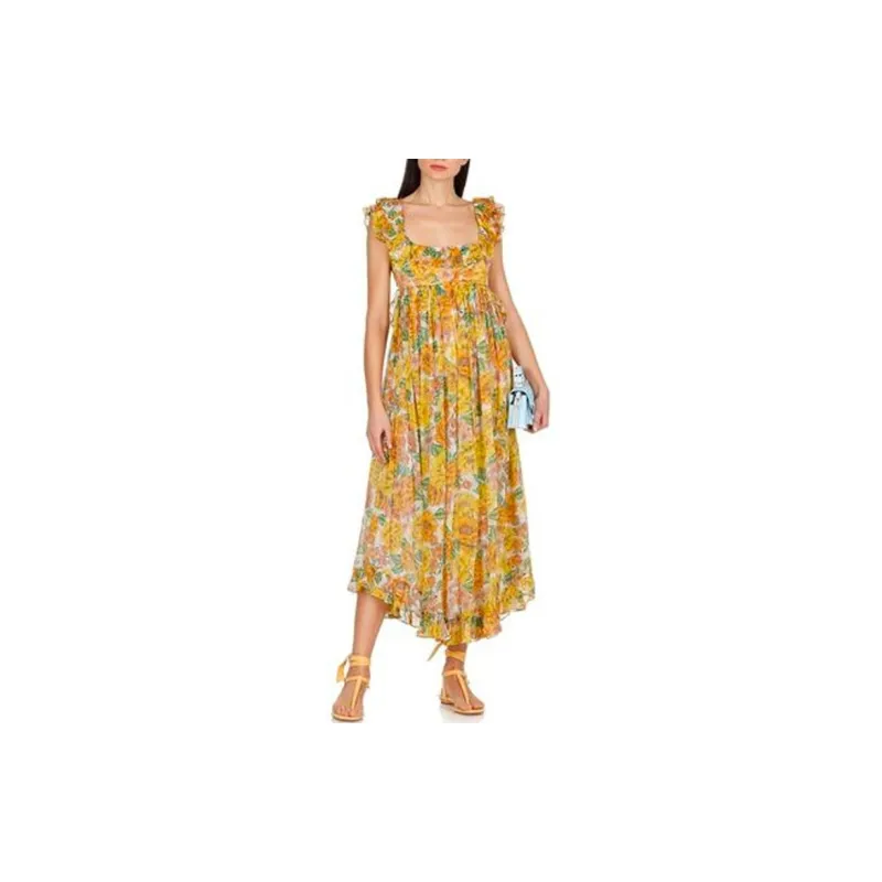 Zimmermann Sleeveless Dresses Women's Yellow-1