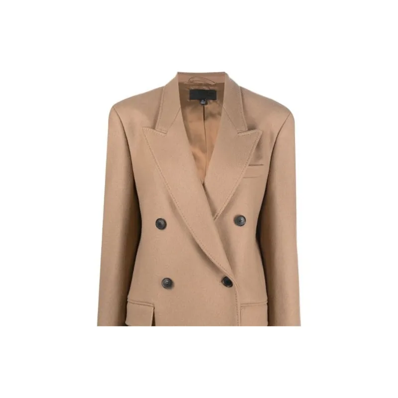 NILI LOTAN Double-breasted Maxi Coat-5
