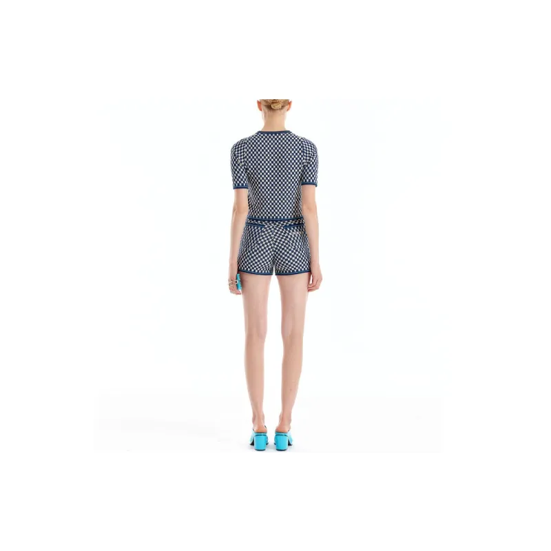 EENK Casual Shorts Women's Navy-4