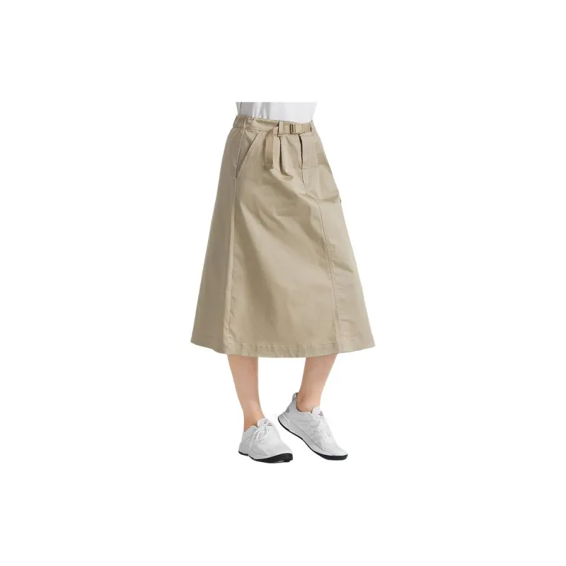 THE NORTH FACE Casual Long Skirts Women's Khaki-2