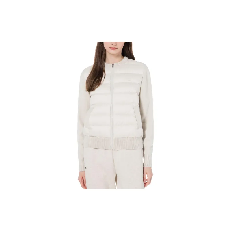 LACOSTE Jackets Coats Women's White-3