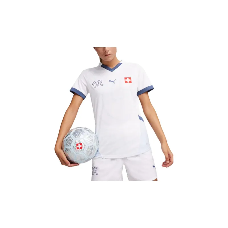 PUMA Switzerland Football Soccer Jerseys Women's Puma White-3