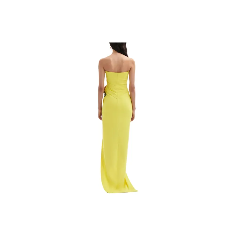 Oscar De La Renta Floral-appliqué Gown-2