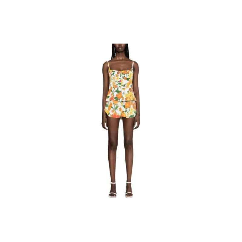 Stella McCartney Floral print Peplum Top-1