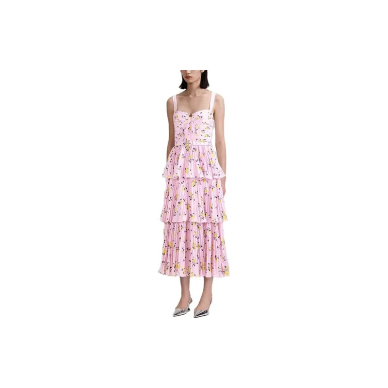 Self portrait Floral print Midi Dress-3