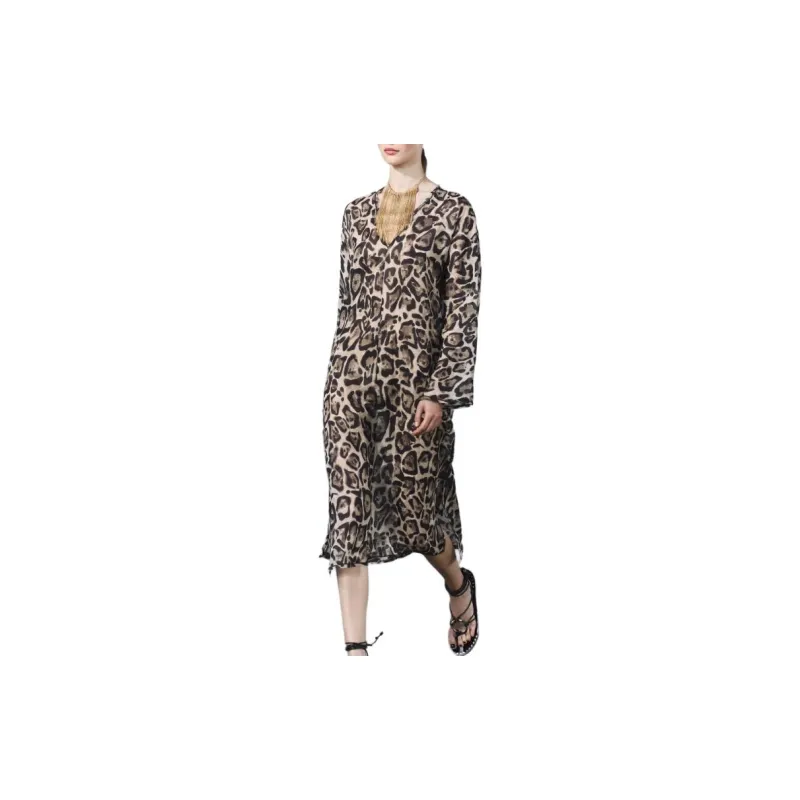 ZARA Shirt Women's Leopard Print-2