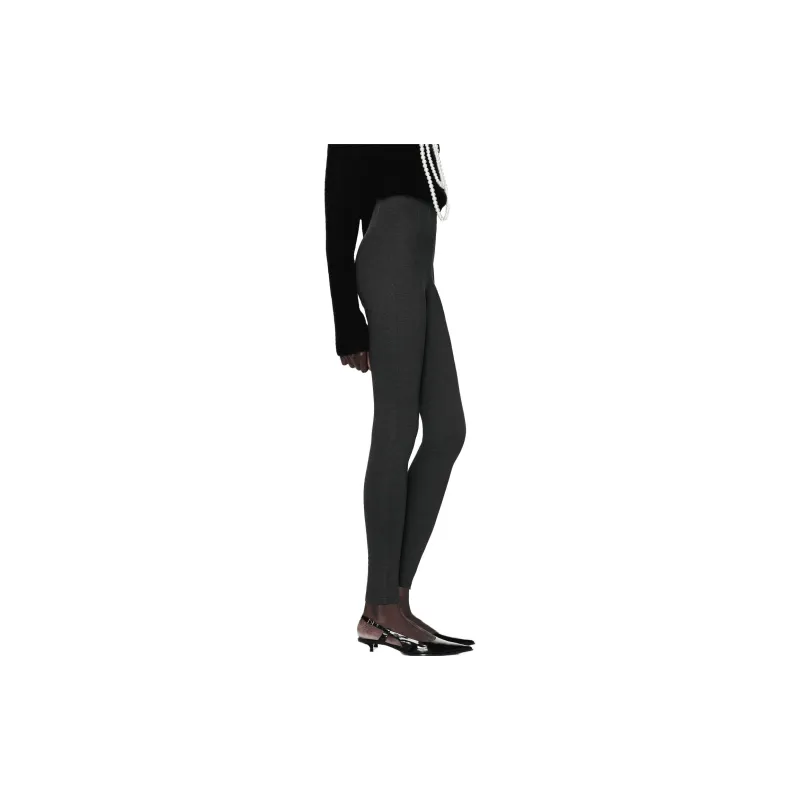 ZARA Leggings Women's Zebra Print Gray-4
