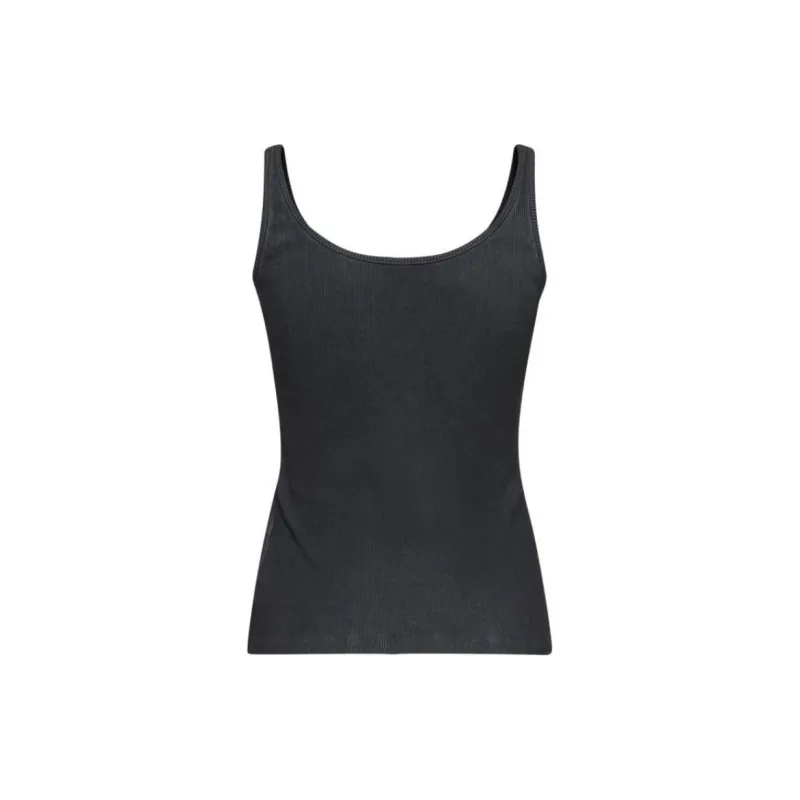 OFF WHITE Logo Embroidered Sleeveless Top-1