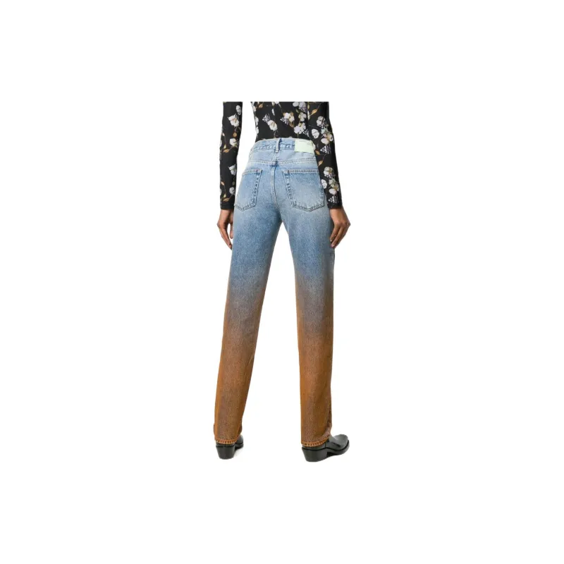 OFF WHITE Degrade Two tone Jeans-2
