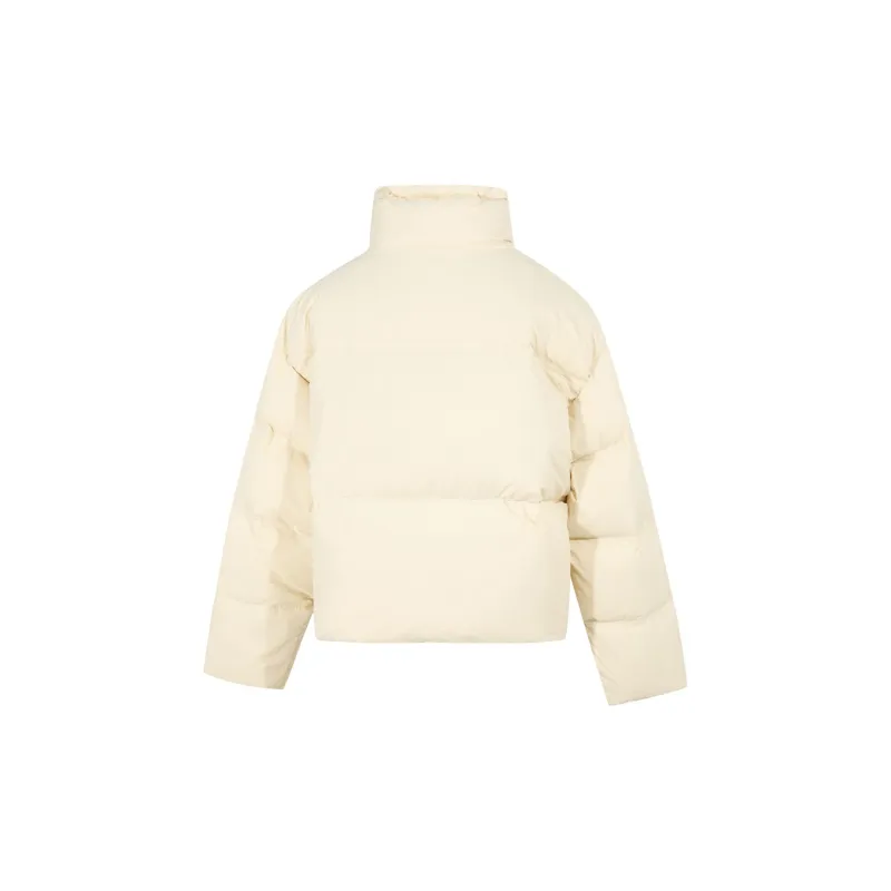 3COLOUR Down Jacket Women's Light Yellow-1